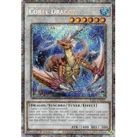 Coral Dragon (Platinum Secret Rare) - RA02-EN031 - Platinum Secret Rare - 1st Edition