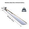 Shoe Horn Long Handle for Seniors,16.5" Long Metal Shoehorns for