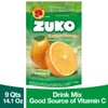 Zuko Orange Instant Powder Drink | Family Pack | No