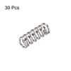 sourcing map 30x Compression Spring 304 Stainless Steel 6 mm