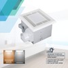 Tech Drive Very-Quiet 70 CFM, 2.0 Sone Bathroom Ventilation and