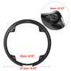 X AUTOHAUX Sprocket Cover Black 1 Piece for Bicycle Plastic