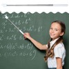 PAGOW 4 Pcs Retractable Teacher Pointer Sticks, Hand Pointer Stick,