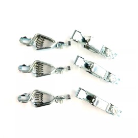 Mueller Lot of 6 Mueller BU-55 Zinc Plated Steel Automotive Analyzer Clips 010023