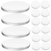 HOLIDYOYO 20pcs Convex Magnifier Lens Φmm Magnifying Lens for Telescopes