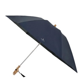Moonbat Parasol, Folding Umbrella, For Both Sun and Rain, First-class Light Blocking, Heat Blocking, UV Plain Logo Embroidery, 22-084-11977-02 Blue