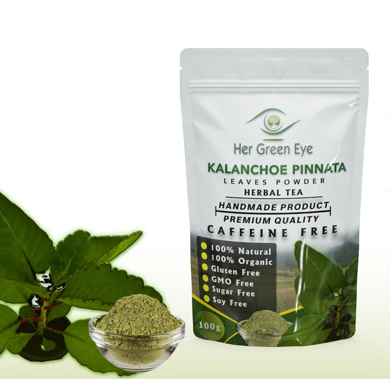 100g Kalanchoe Pinnata Leaves Powder - 100% Pure, Organic Dried
