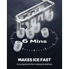 Silonn Ice Maker Countertop,Self-Cleaning Ice Makers with Basket and Scoop,9
