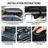 4 PCS Roof Box Mounting U Bracket Car Van Mounting