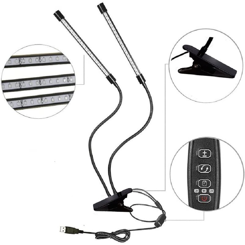 LED Plant Grow Lights for Indoor Plants 40 LED Full