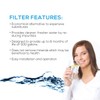 EcoAqua EWF-8005A Water Filter Replacement Compatible with Instanta Models AQ35,