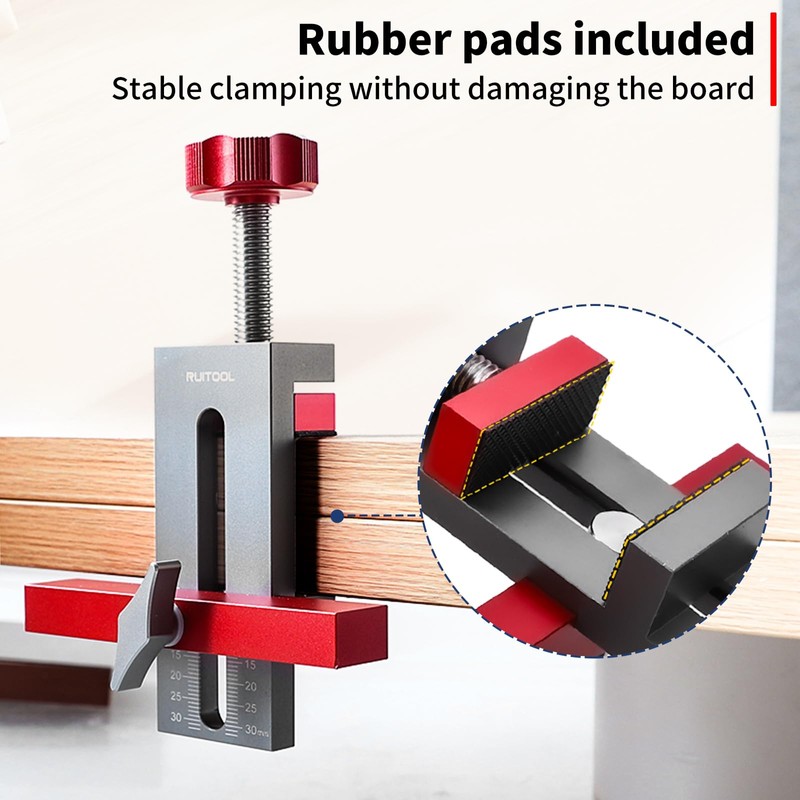 RUITOOL Cabinet Door Mounting Jig, Installation Positioner for Frameless Cabinets