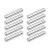 TOP-VIGOR 10Pcs 4mm x 20mm Dowel Pins Shelf Support Pegs,