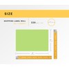 HOUSELABELS Compatible DYMO 1744907 4XL Green Shipping Labels (4" x