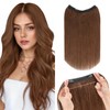 Silk-co Secret Wire In Hair Extensions No Clip Invisible Remy