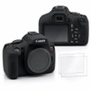 Seltureone Case for Canon EOS Rebel T7/T6 with 2-Pack Screen