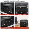 NBTEPEM Bling Car Trash Can with Lid - 2 Pack,