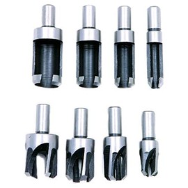 Rolson 48598 8 pc Wood Plug Cutter