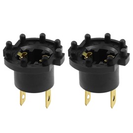 Pack of 2 Indicator Lamp Holder Replacement B28V510A3 Compatible with Mazda 3/5/323 Compatible with Kawasaki ER6-F 2012/2015 Headlight Socket Lamp Holder