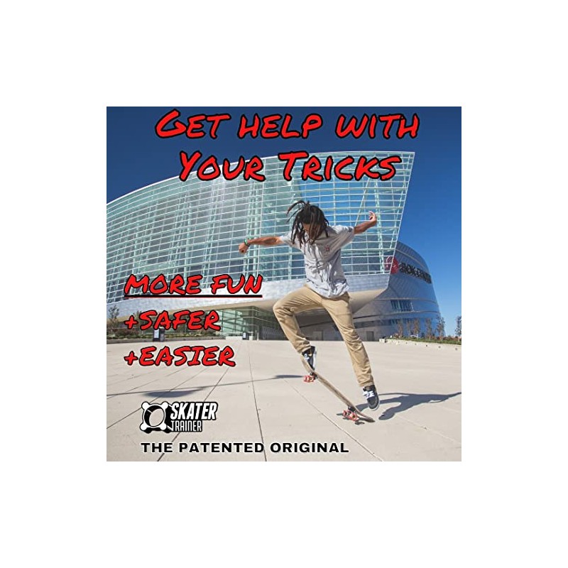 Skater Trainer Wheels - Learn Skateboard Tricks Safely and Quickly