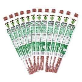 Chimichurri, Sogo Snacks, No Sugar, Low Carb, 100% Grass-fed, Non-GMO Beef Sticks. Gluten Free Snack, Hiking and Road Trip Snacks. Keto, Whole, Paleo Friendly (Chimichurri, 1-oz, 24 Count)