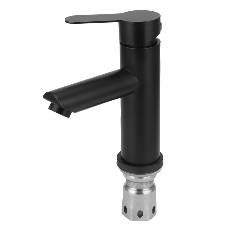 G1/2 Stainless Steel Hot and Cold Water Faucet Bathroom Countertop