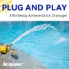 Acquaer 1HP Sump Pump, 4345GPH Submersible Water Pump for Water