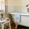 Lemon Oyster Kitchen Hand Towels 16x24 Inch, Oyster Lovers Gifts,