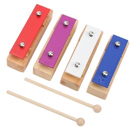 Wooden Knocking Piano,8 Tones Multicolored Key Xylophone Block,Keyboard Instruments Accessories