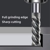 3pcs 4mm 6mm 8mm Carbide Square End Mill 4 Flutes