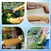 Arm Chaps Leather Protective Sleeves Arm Guard - Prevent Cuts,
