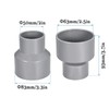 QUARKZMAN 75 mm x 50 mm PVC Reduction Coupling x