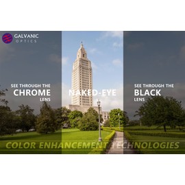 Galvanic Replacement Lenses for Oakley Turbine Rotor OO9307 Sunglasses - Chrome + Black Polarized - Combo Pack