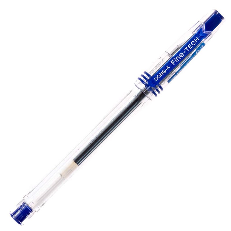 FINE-TECH GEL INK ROLLERBALL PEN, 0.3MM, BLUE, DOZEN BOX