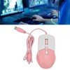 Wired Mouse Ergonomic Streamlined Cool RGB Optical Sensor Gaming Mechanical