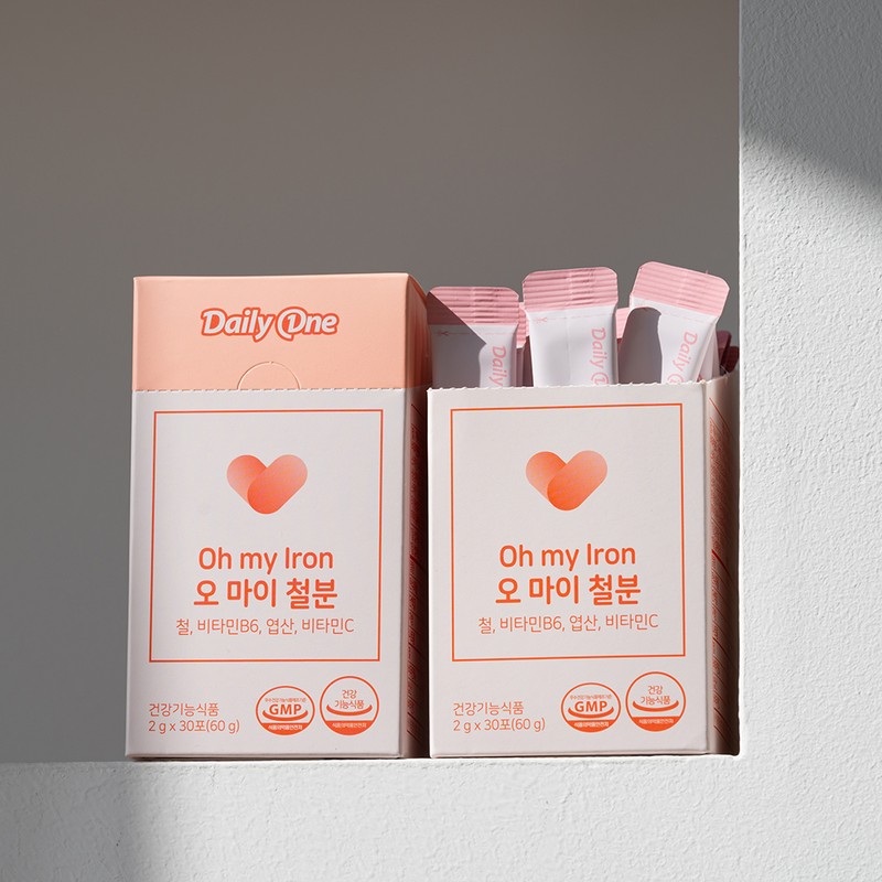 DAILYONE Daily One Oh My Iron High Non-heme Iron Iron