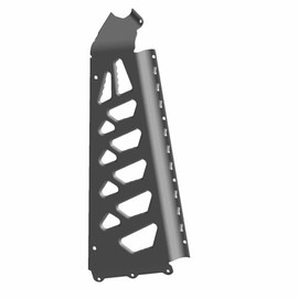 Polaris Snowmobile CLOSEOFF, RUNNING BOARD, 137, RH, MATTE TITANIUM METALLIC [LE], Genuine OEM Part 5256864-705, Qty 1