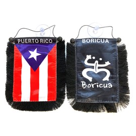Puerto Rico Black flag Decoration Decor Home Auto Car Wall Rooms Doors And More Boricua
