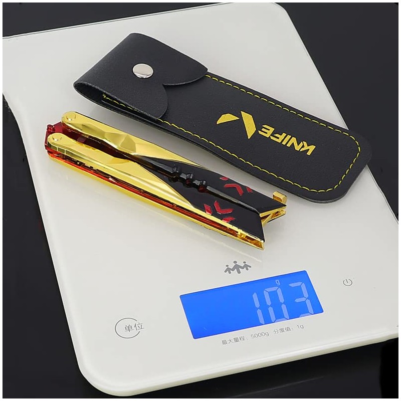 Chewmeter Game Valorant Champion Knife 2022 Bright Ruby Red Model