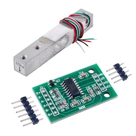 DIYmalls Load Cell 20kg Weight Sensor + HX711 AD Amplifier Module for Arduino Raspberry Pi (20kg)