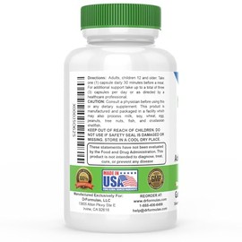 Nexabiotic Probiotics With Doctor Recommended Acidophilus Infantis Boulardii Stomach Acid Resistant Delayed Release Capsules Count