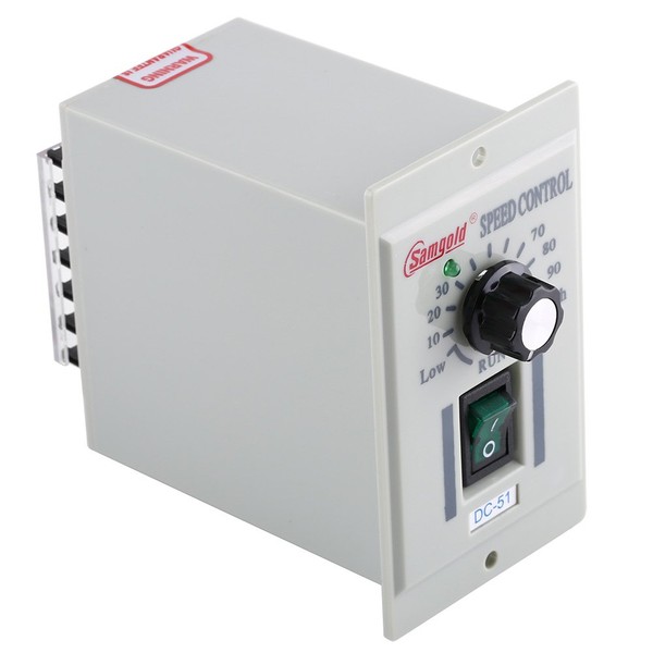 Speed Controller, DC Motor, Speed Controller, 24V-90V, Variable Input AC 110V, Adjustable, Compact, High Accuracy