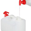 Relaxdays, Water Canister with Tap, Wide Neck Screw Cap, Camping