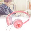 Kids Wired Headphone 3.5mm Jack Stereo Adjustable Headband Cute Child