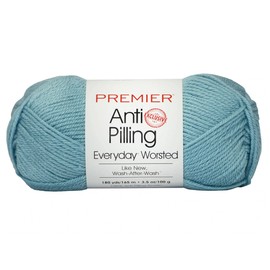 PREMIER YARNS Premier Anti-Pilling Everyday Worsted Yarn, 100-81 Porcelain Blue
