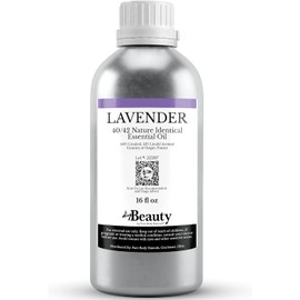 Bulk Lavender Essential Oil - Large Size 16 fl oz Bottle - 100% Pure and Undiluted - for Candle Making, Soap Making, DIY Recipes