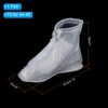 PATIKIL L Waterproof Shoes Cover, 1 Pair PVC Reusable Non-Slip