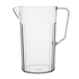 Olympia J904 Kristallon Clear Polycarbonate Plastic Jug 1.4 Litre (49 1/4 ounce) | Reusable and Virtually Unbreakable