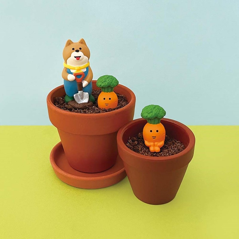 Decorle ZCB-38922 Concombre Koko Digging Wanko, Approx. 1.1 x 1.3
