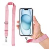 MOLOPPO Phone Lanyard - 1 Pack with Adjustable Neck Straps,